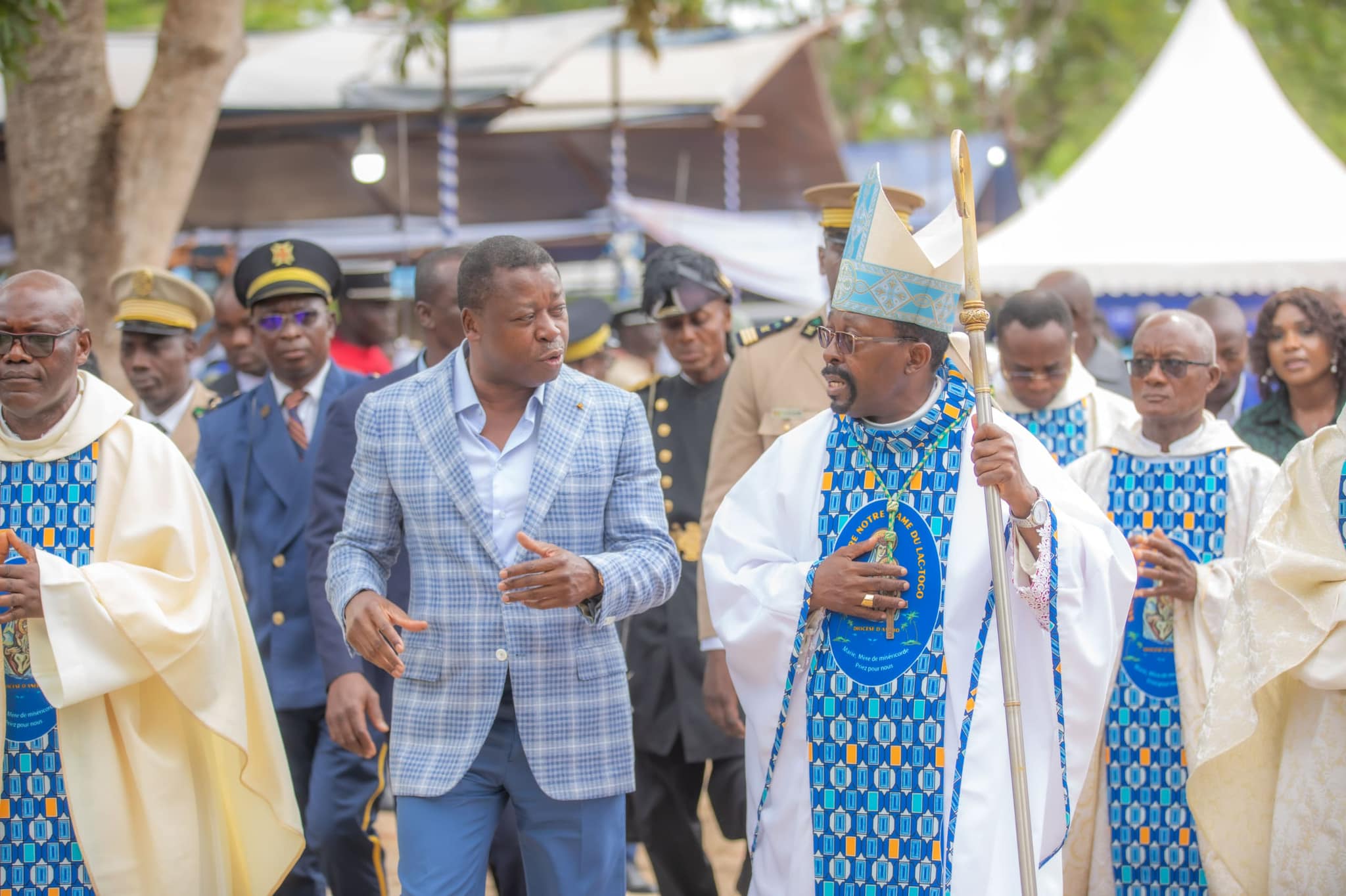 Religion : Jubilé d’Or du sanctuaire Notre-Dame du Lac Togo en présence de Faure Gnassingbé