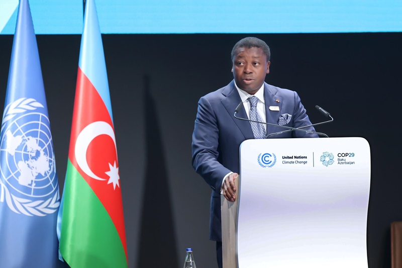 Action climatique : Les proposition innovantes de Faure Gnassingbé à la COP29